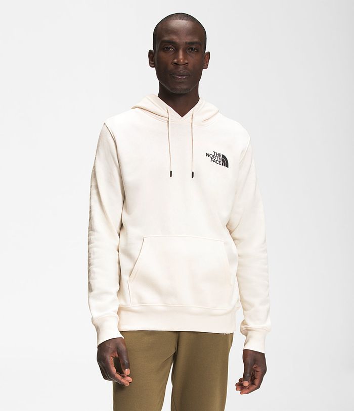 Sudadera Con Capucha The North Face Hombre Blancas New Manga Hit 98601YOKR